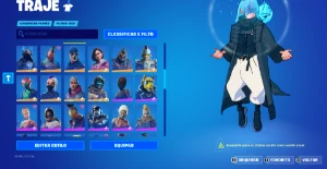 Conta de Fortnite, Muitas skins e outros jogos da Epic Games