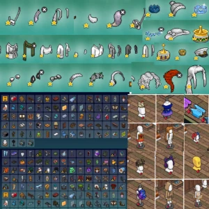 Conta habbo 2010/ roupas raras