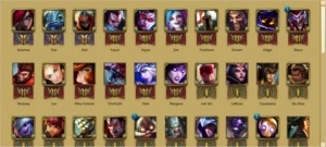 69 Champions, 3 Pgs de Runas, 11 Skins - Conta Prata - League of Legends LOL