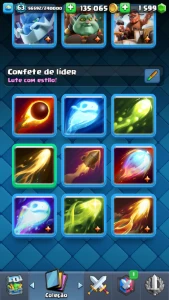 Conta Nível 63 /10.357 Troféus /16 Cartas Evo / Conta Gemada - Clash Royale