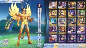 Servidor A81 Ikki Divino + Papilon - Saint Seiya Awakening SSA