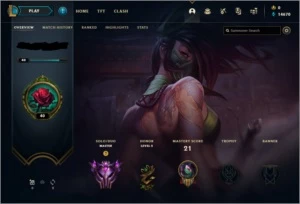 Conta LOL Mestre 66% WR - League of Legends