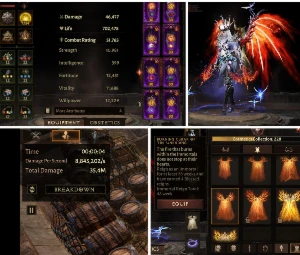 7.3 REZ  1000+Par 53k CR 4 Blessed/49Week Immrtl Reigns - Diablo Immortal