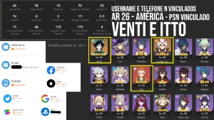 VENTI e ITTO - AR26 - NA - Genshin Impact