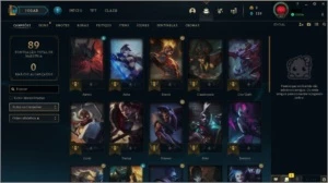 Conta com Dj Sona, Aatrox Lua Sangrenta, e Jax reinos mech - League of Legends LOL