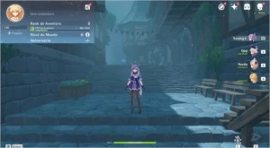 Genshin Impact AR 5 com Keqing + Qiqi