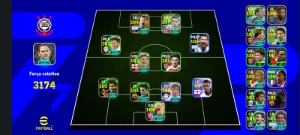 🔥 Conta Efootball Insana! 3174 Força + Craques 105/103/, - eFootball PES