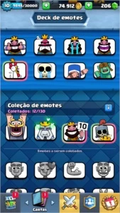 CONTA NV 10 (LEIA DESCRIÇÃO) - Clash Royale