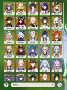 Conta Endgame Genshin Mualani E Mavuika Assinatura Pity66 E+ - Genshin Impact