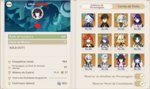 Conta Endgame Genshin Mualani E Mavuika Assinatura Pity66 E+