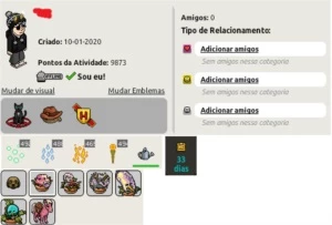 Conta Habbo com Nick Raro, Efeitos de Totem, Roupas/Mobis!!