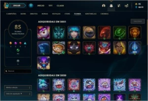 conta de league of legends LOL