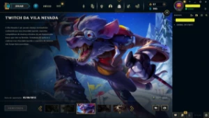 LEAGUE OF LEGENDS: Conta Épica com 130 Campeões e 80 Skins LOL