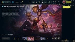 LEAGUE OF LEGENDS: Conta Épica com 130 Campeões e 80 Skins LOL