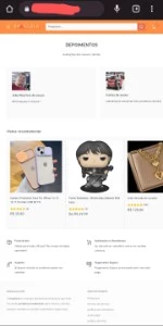Vendo site montado com domínio pago até maio - Redes Sociais