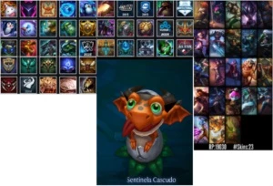 Conta League of Legends Platina 4 LOL