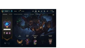 Conta League of Legends + Valorant LOL