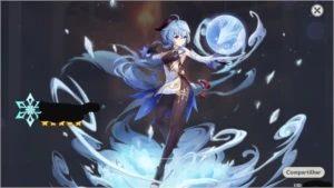 Acc AR27 com Ganyu + Tumulo do lobo - Genshin Impact