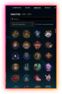 Conta LoL 120 Skins | 2 Ultimates| 140 champs - League of Legends