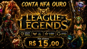 Contas de League of Legends NFA Ouro