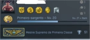 Conta Cs:go Supreme Lvl 20 - Promoção- - Counter Strike
