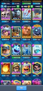 Conta Clash Royale 10.5k Troféus