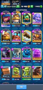Conta Clash Royale 10.5k Troféus