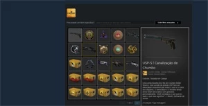 conta steam ouro mestre 6 medalhas varios jogos level 13 - Counter Strike CS