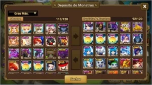 Conta Summoners War: Sky Arena Global - Lvl 50