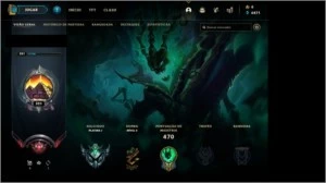 CONTA LEAGUE OF LEGENDS 1119 SKINS, COMPLETA LOL