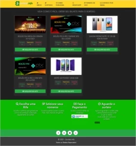 Site de sorteio em WordPress - Sites, Lojas e Sistemas Prontos Sites e Scripts
