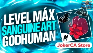 🩸 ⭐ Lvl Max + Godhuman + Sanguine Art - Roblox