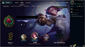 Conta League of Legends ( Borda de Diamante 3 ) - 2018 LOL