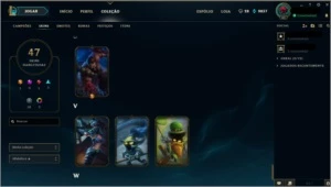 Conta League of Legends ( Borda de Diamante 3 ) - 2018 LOL