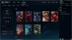 Conta League of Legends ( Borda de Diamante 3 ) - 2018 LOL