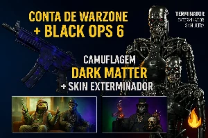 Conta warzone rarissima com itens carissimos + Black ops 6