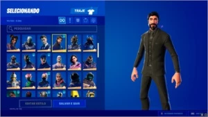 CONTA FORTNITE CHEIA DE SKIN RARA
