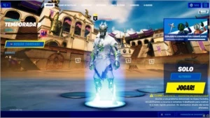 CONTA FORTNITE CHEIA DE SKIN RARA