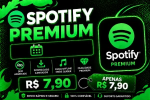 Spotify Premium 30 DIAS - Conta prontaa pra uso - Assinaturas e Premium