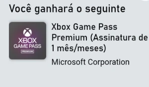 Conta Game Pass  (Premium) 30 Dias - Privada - Full - Assinaturas e Premium