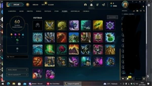 ACC LEAGUE OF LEGENDS VINCULADA COM VALORANT NV 86 LOL