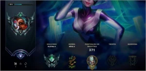 Conta platina 2, skins Incluindo Sona Dj e ryze triunfante - League of Legends LOL