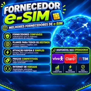 Fornecedores E-Sim - Listas de Fornecedores