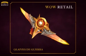 World of Warcraft - Skin de Arma Glaive de Guerra (Transmog) - Blizzard