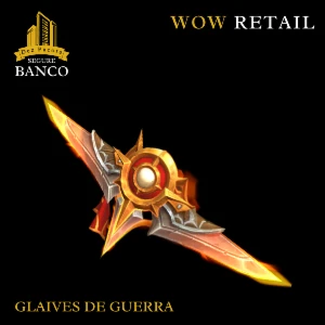 World of Warcraft - Skin de Arma Glaive de Guerra (Transmog)