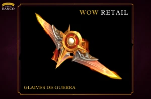 World of Warcraft - Skin de Arma Glaive de Guerra (Transmog) - Blizzard