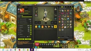 Iop level 200, com set otimo - Dofus