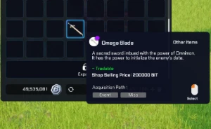 ITEM Omega Blade Digimon Super Rumble- SERV Koromon