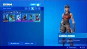 Conta fortnite renegade + 350 skins OG