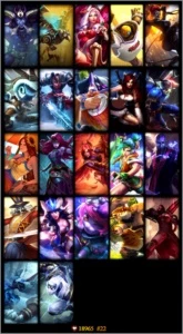 Conta League of Legends - Prata 5 + 58 Campeões e 22 Skins+ LOL